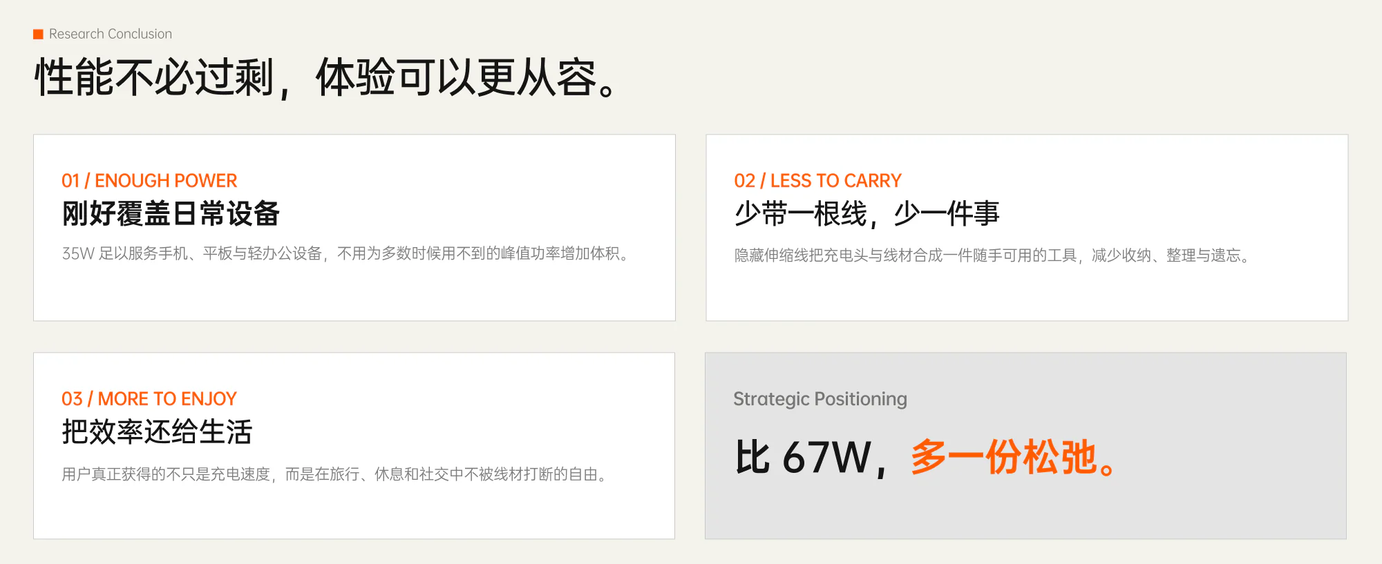 性能不必迁就的策略定位